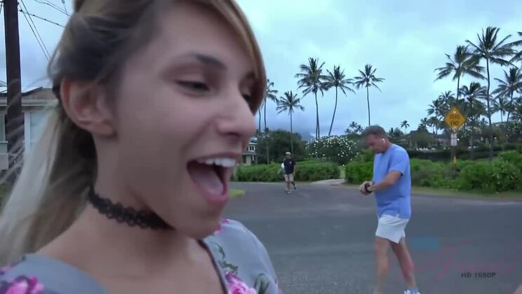 Hime Marie's Big Tits Adventure: A Day of Sightseeing Fun