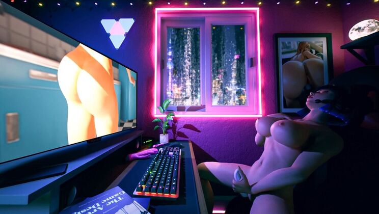 Adult Time Animation: Ho-Fi Girl Solo Session with Redhead Star