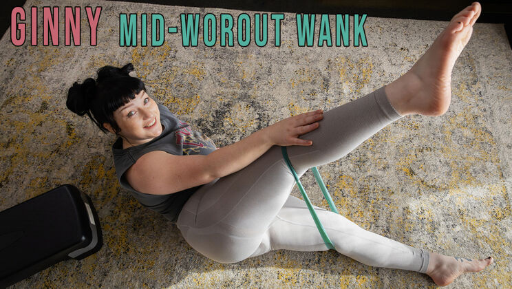 Ginny's Tantalizing Australian Workout Routine Ends in a Sizzling Solo Session