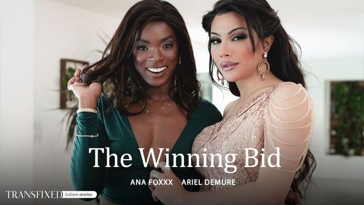 Ana Foxxx Takes the Winning Bid in a Steamy Interracial Encounter