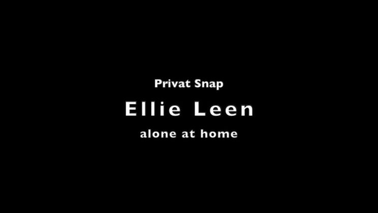 Ellie Leen's Sultry Solo Session: Private Moments in Lingerie