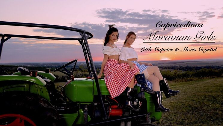 Alexis Crystal's Seductive Encounter with LittleCaprice in a Moravian Girls Fant