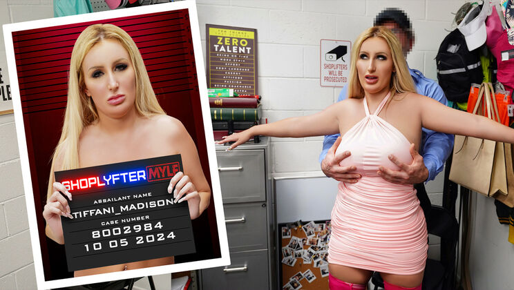 Tiffani Madison's Shoplifting Antics Caught on Camera with Mike Mancini