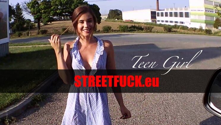 Street whores - blonde teen getting her pussy
