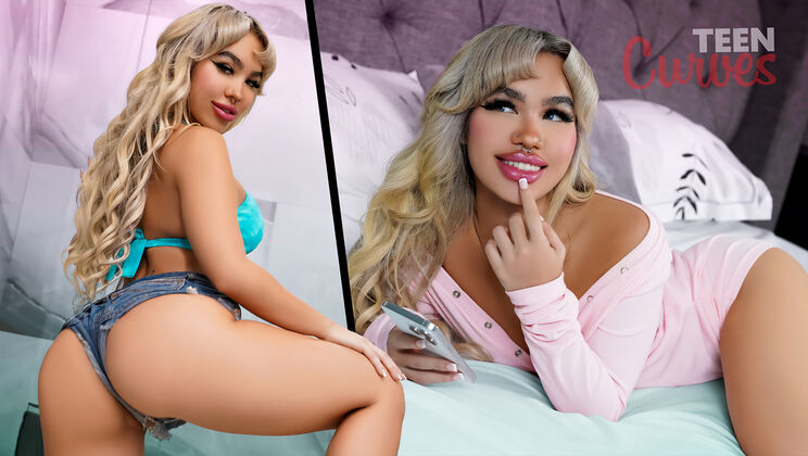 Nicky Rebel Teen Curves Midnight Cock Cravings with Luna Luxe