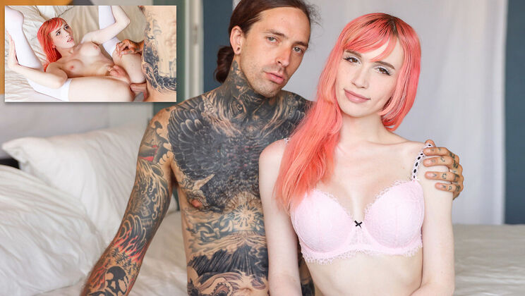 Mimi Oh and Ruckus: Amateur Shemale Passion Ignites in an Intimate Encounter