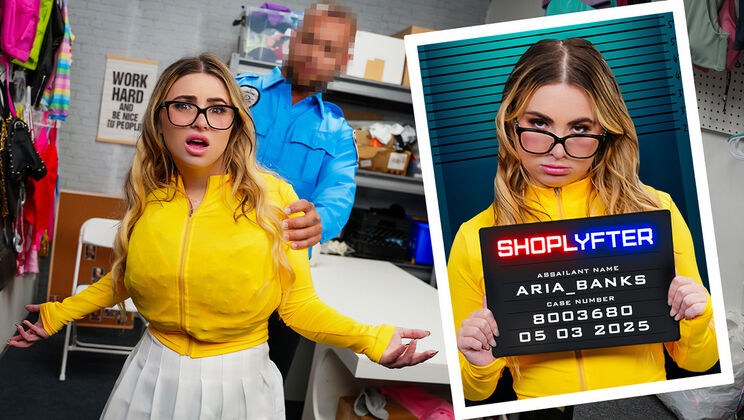 [Shoplyfter] - Case No. 8003680 - Bra Stuffing Brat - Aria Banks - London Ford