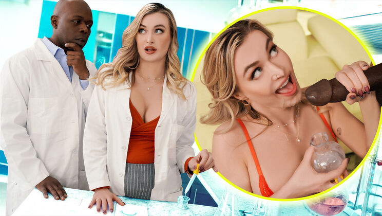 [BBCParadise] - It’s for Research! MILF Scientist Milks BBC Lab Partner - Natalia Starr - Will Tile