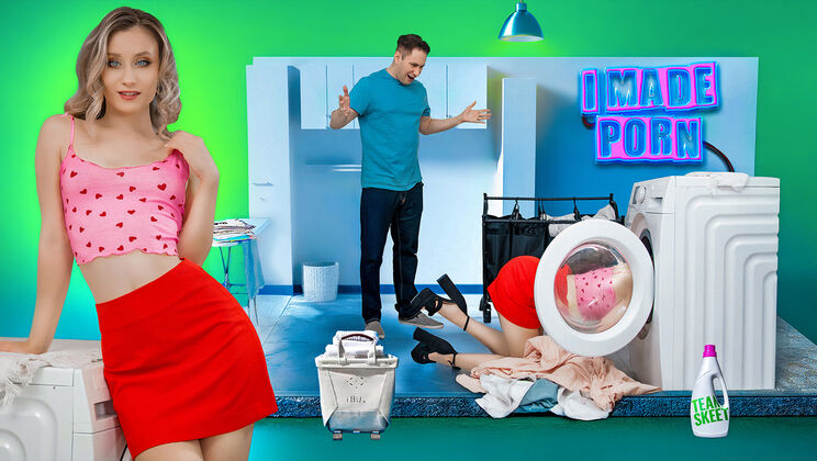 [IMadePorn] - "Fuck Me Outta Here!" Russian Teen Gets Stuck and Fucked (Lily Blossom Debut) - Brad Knight - Lily Blossom
